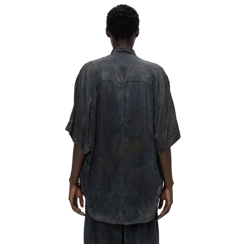 JULIUS 907SHM1-S Oxide / Glide Tucked Shirt - Surface Decay